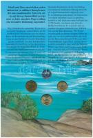 Indonézia 1974-1998. 10R-100R (4xklf) forgalmi szett dekoratív, informatív kartonlapon T:UNC patina
...