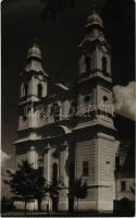 Csíksomlyó, Sumuleu Ciuc; Kegytemplom. Andory Aladics Zoltán mérnök felvétele / pilgrimage church