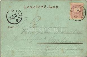 1899 (Vorläufer) Stájerlak, Steierlak, Stájerlakanina, Steierdorf, Anina; nyaraló / Sommerfrische / ...