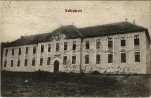 1911 Szilágycseh, Cehu Silvaniei; M. kir. állami polgári fiúiskola. Krémer Ignác kiadása / boys' school (EK)