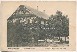 1924 Kovászna-fürdő, Baile Covasna; Hotelul Transilvania szálloda és étterem / hotel and restaurant (EK)