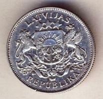 Lettország 1925. 2L Ag T:2/3