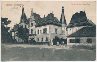 Diószeg, Magyardiószeg, Sládkovicovo; Báró Kuffner kastélya. Karsay József kiadása. W.L. Bp. 607. / castle (EK)