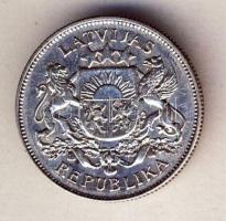 Lettország 1925. 2L Ag T:2/3