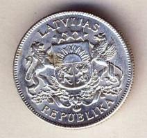 Lettország 1925. 2L Ag T:2/3
