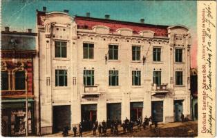 1913 Szatmárnémeti, Szatmár, Satu Mare; Victoria szálloda és kávéház. Weisz Zoltán kiadása / hotel and café (EB)