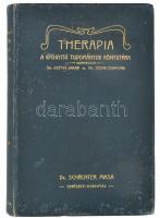 Schächter Miksa: Sebészeti gyógyítás. Therapia,a gyógyító tudományok könyvtára IV. köt. Bp., 1904, Singer és Wolfner,256+20 p. Szövegközti illusztrációkkal. Korabeli reklámokkal. Kiadói aranyozott egészvászon-kötés, Leszik-kötés, festett lapélekkel, kopott borítóval, foltos lapokkal.