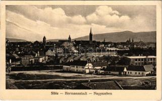 1933 Nagyszeben, Hermannstadt, Sibiu; látkép / general view (EK)