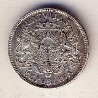 Lettország 1924. 1L Ag T:2-/3+