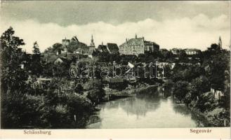 Segesvár, Schässburg, Sighisoara; látkép. W. Nagy kiadása / general view