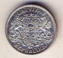Lettország 1924. 1L Ag T:2-/3+