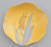 Kínai porcelán hatszemélyes kávés készlet (6-6 db csésze és alj). Matricás, jelzett, kisebb kopásnyo...