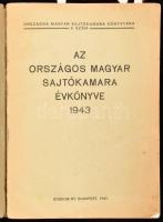 1943 Az Országos Magyar Sajtókamara évkönyve. Benne a sajtókamara és a hozzátartózó ujságíró-intézmé...