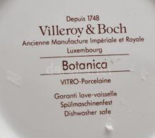 Villeroy &Boch Botcanica porcelán váza. Matricás, jelzett, hibátlan 17 cm