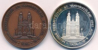 Kelemen Kristóf (1922-2001) 1997. "Fellner Jakab 1722-1780 / MÉE 27. Vándorgyűlése" Ag és ...