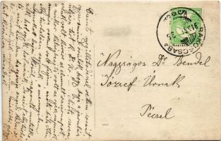 1913 Budapest XVII. Rákoscsaba, Imreyné háza. photo (EB)