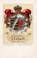 Wappen der Anhalt Litho