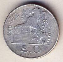 Belgium 1950. 20Fr Ag francia nyelvű variáns T:3