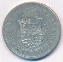 1890KB 1Ft Ag "Ferenc József / Barokk címer" T:VF 
Adamo M15