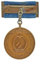 1954. "A Magyar Népköztársaság Bajnokságai / OTSB - KORM. NÉGYEVEZŐS III." bronz díjérem m...
