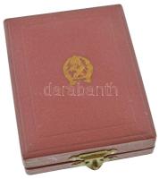 1954. "A Magyar Népköztársaság Bajnokságai / OTSB - KORM. NÉGYEVEZŐS III." bronz díjérem m...