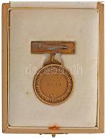 1987. "A Magyar Népköztársaság Bajnokságai - KENU" bronz díjérem eredeti dísztokban T:UNC