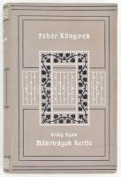 Krúdy Gyula: Mákvirágok kertje. (Elbeszélések). Fehér Könyvek. Bp., 1914, Franklin-Társulat, 240+(2) p. Első kiadás. Kiadói szecessziós, festett egészvászon-kötés, a címlap alján vágásból eredő hiánnyal, egyébként jó állapotban.