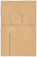 Pius XI. Pont Max A.I. - Embossed / XI. Piusz pápa. Dombornyomott (EK)