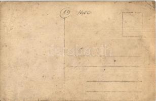 Beszterce, Bistritz, Bistrita; katona karddal / K.u.K. military, soldier. Alex. Romp photo (kis szak...