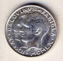 Belgium 1960. 50Fr Ag "Baldvin király és Fabiola" T:2+