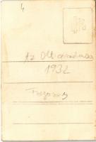 Fogaras, Fagaras; Az Olt áradása, vár / flood, castle. photo (8,5 cm x 5,9 cm) (vágott / cut)