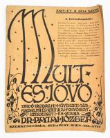 1934 Múlt és Jövő. Zsidó irodalmi, művészeti, társadalmi és kritikai havi folyóirat. XXIV. évfolyam szept száma