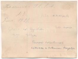 1929 Temesvár, Timisoara; Kadima - ILSA 1:3 futballmeccs, focisták / football match, football player...