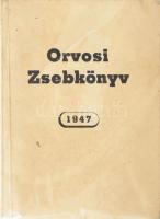 1947 Orvosi zsebkönyv benne orvosság leírásokkal