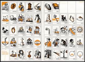 A Lenormand jóskártya elképzelt változata. Kivágható mini jóskártyák ívben, teljes méret: 33,5x24,5 ...