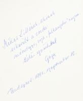 Szegedi Molnár Géza: Nekem már lőttek. Bp., 1988, Tinódi. DEDIKÁLT! Kiadói egészvászon kötés, papír ...