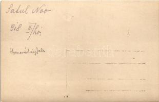 1918 Homoródújfalu, Satu Nou, Satul Noo (Hargita); iparvasút / industrial railway. photo