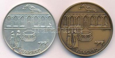 Ligeti Erika (1934-2004) 1973. "MÉE 4. Vándorgyűlése - Esztergom / Visegrád" Ag és bronz e...