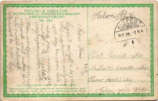 1917 Rettung eines vom Feinde angegriffenen Munitionstransportes durch Major Alexander Gratzl des k....