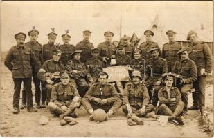 British military (?), group of soldiers. photo