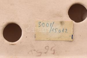 Bodrogkeresztúri könyves bagoly, kézzel festett, jelzett, hibátlan, 13x9,5x12 cm