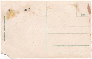 4 db RÉGI vajdasági képeslap, "visszatért" alkalmi bélyegzésekkel a hátoldalakon + 1 db Ko...