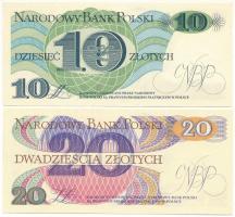 Lengyelország 1982. 10Zl + 1982. 20Zl T:UNC
Poland 1982. 10 Zlotych + 1982. 20 Zlotych C:UNC