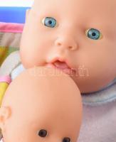 Max Zapf babák hordozóval, tartozékkal jelzett 35 cm