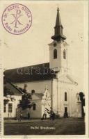 1929 Szilberek, Ulmenau, Backi Brestovac; Római katolikus templom / church (EK)