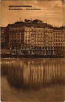 1916 Budapest V. Hotel Dunapalota Ritz szálloda. Biró Pál fényképészeti intézetéből (EB)