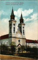 Zombor, Sombor; Karmelitska crkva / Karmelita templom / church + "1941 Zombor visszatért" So. Stpl.