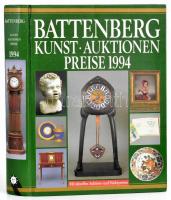 Gert K. Nagel (szerk.): Battenberg Kunst - Auktionen - Preise 1994. Augsburg, 1993, Battenberg. Német nyelven. Kiadói kartonált papírkötésben.