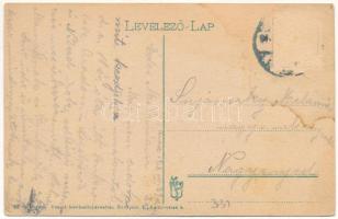 1918 Arad, M. kir. állami tanítóképző intézet. Vasúti levelezőlapárusítás 22. sz. 1918. / teachers&#...