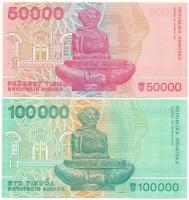 Horvátország 1993. 50.000D+ 100.000D T:UNC Croatia 1993. 50.000 Dinara + 100.000 Dinara C:UNC
